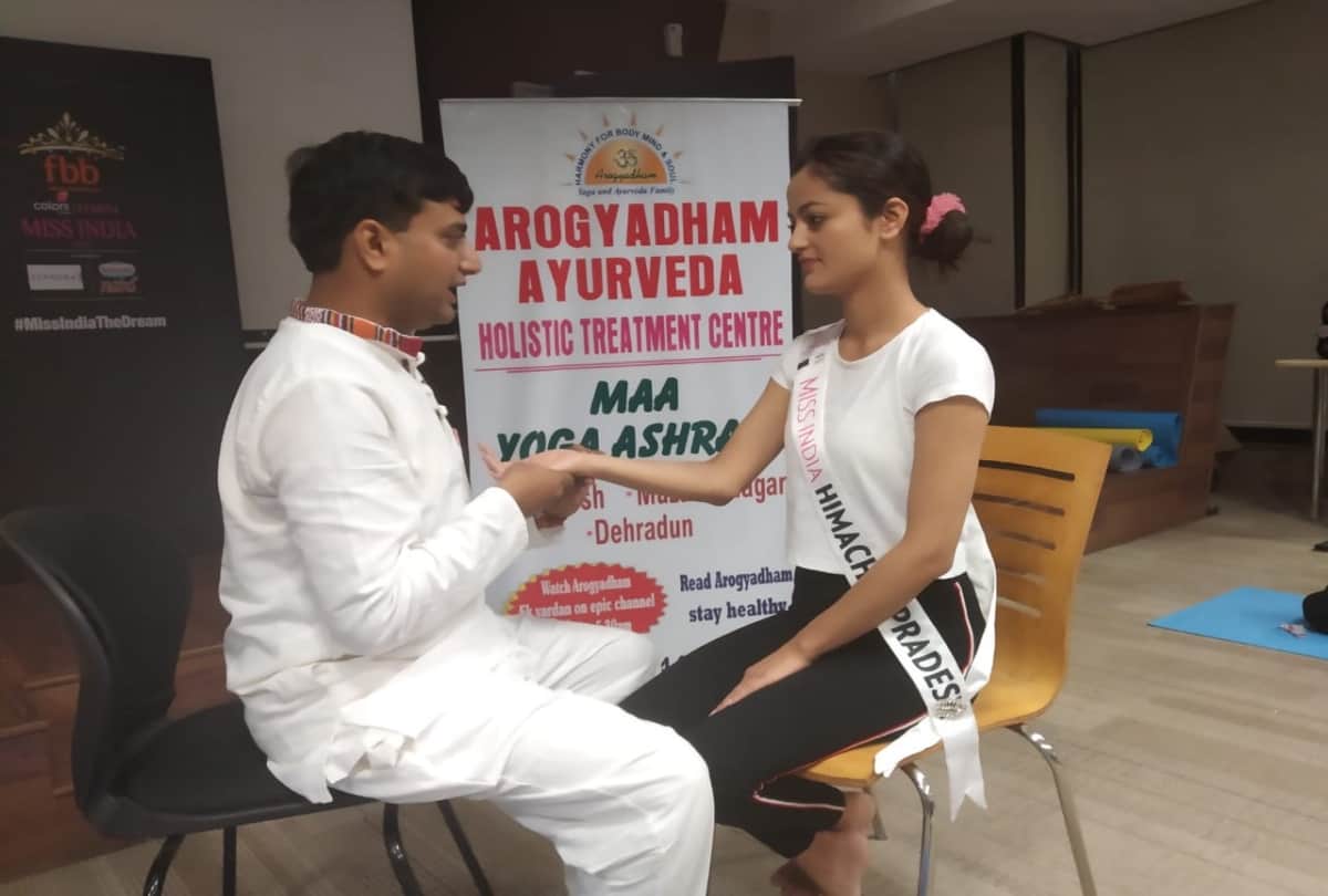 Yogi Amrit Raj gave Mantras of victory to Miss India 2019 Suman Rao