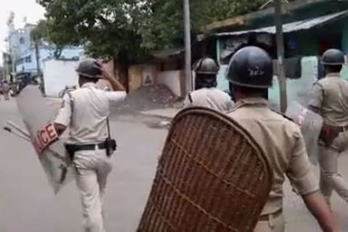 violence is still in Bhatpada of west Bengal
