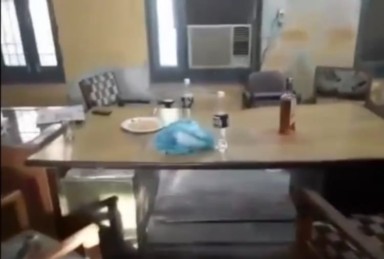 Wine Drinking in BDPO Office Kapurthala of Punjab, Video Viral