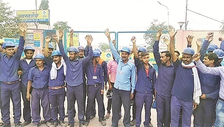 Workers did not get any wages for three months