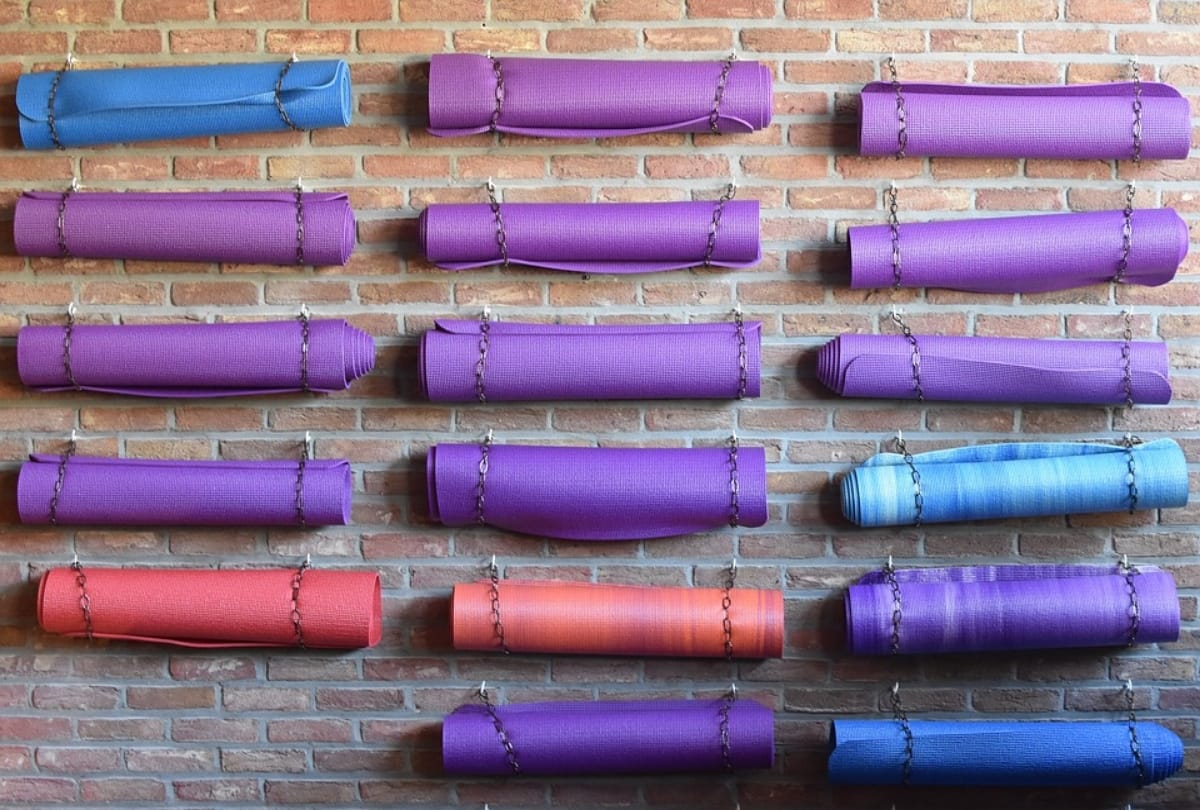 history of yoga mats invented by BKS iyengar