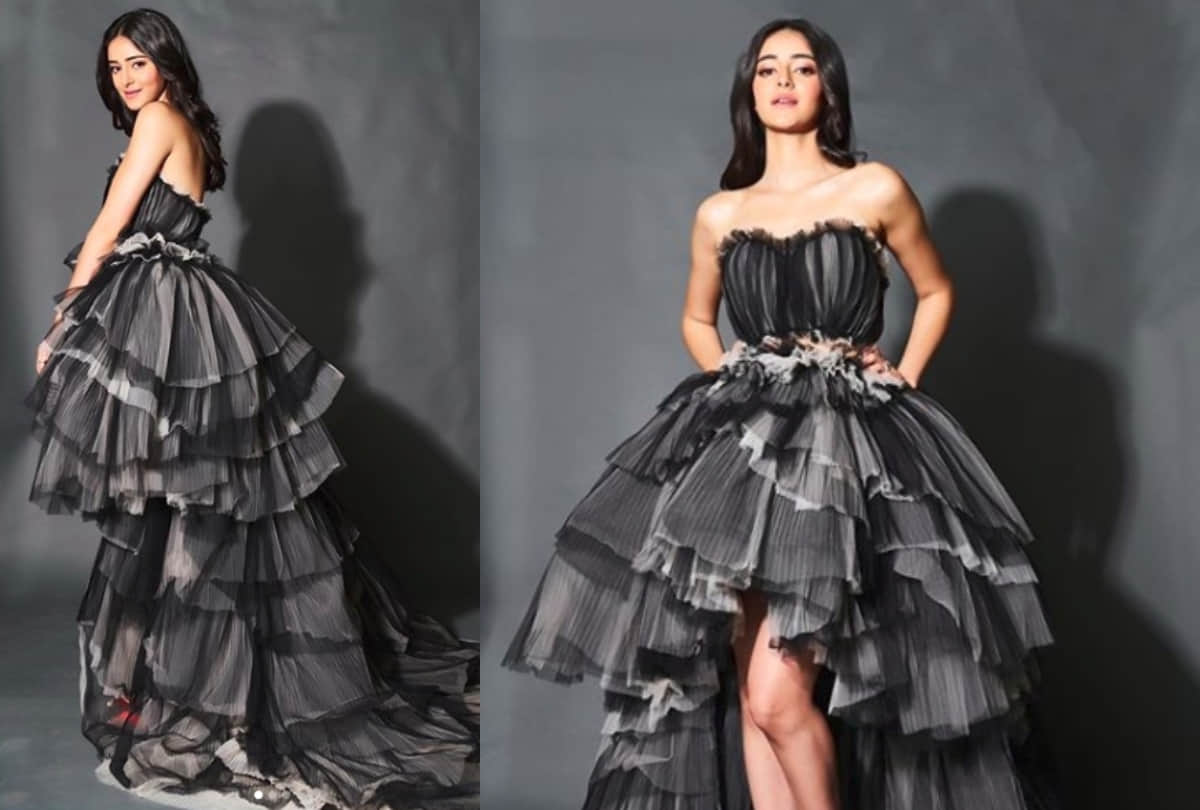 ananya panday stylish look at 50th annual grazia millennial award 2019