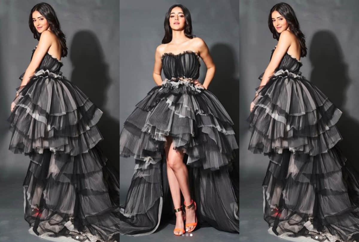 ananya panday stylish look at 50th annual grazia millennial award 2019
