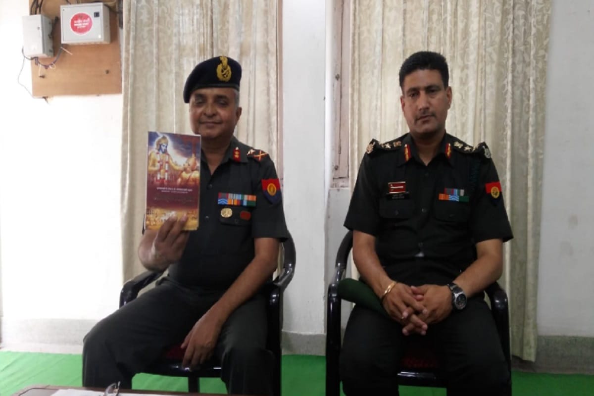 Army additional director general Subhash Sharan reached Meerut and said read Bhagavad gita