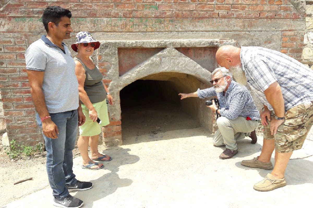 British Embassy officials have see lakshagraha of Mahabharat in Baghpat