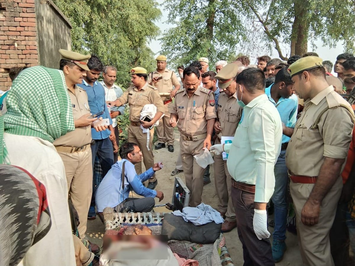 Old man murder brutally while sleeping in bhadohi