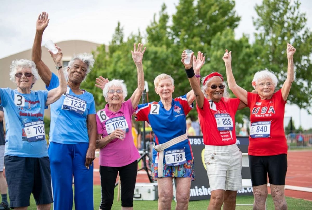 103 year old woman nickname hurricane get gold medal in race
