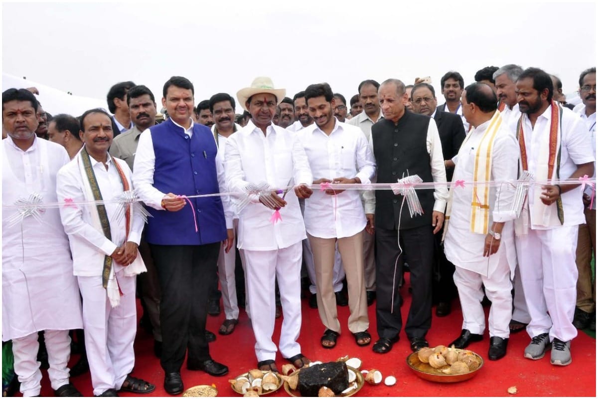 Telangana: Kaleshwaram irrigation project inaugurated by KC Rao