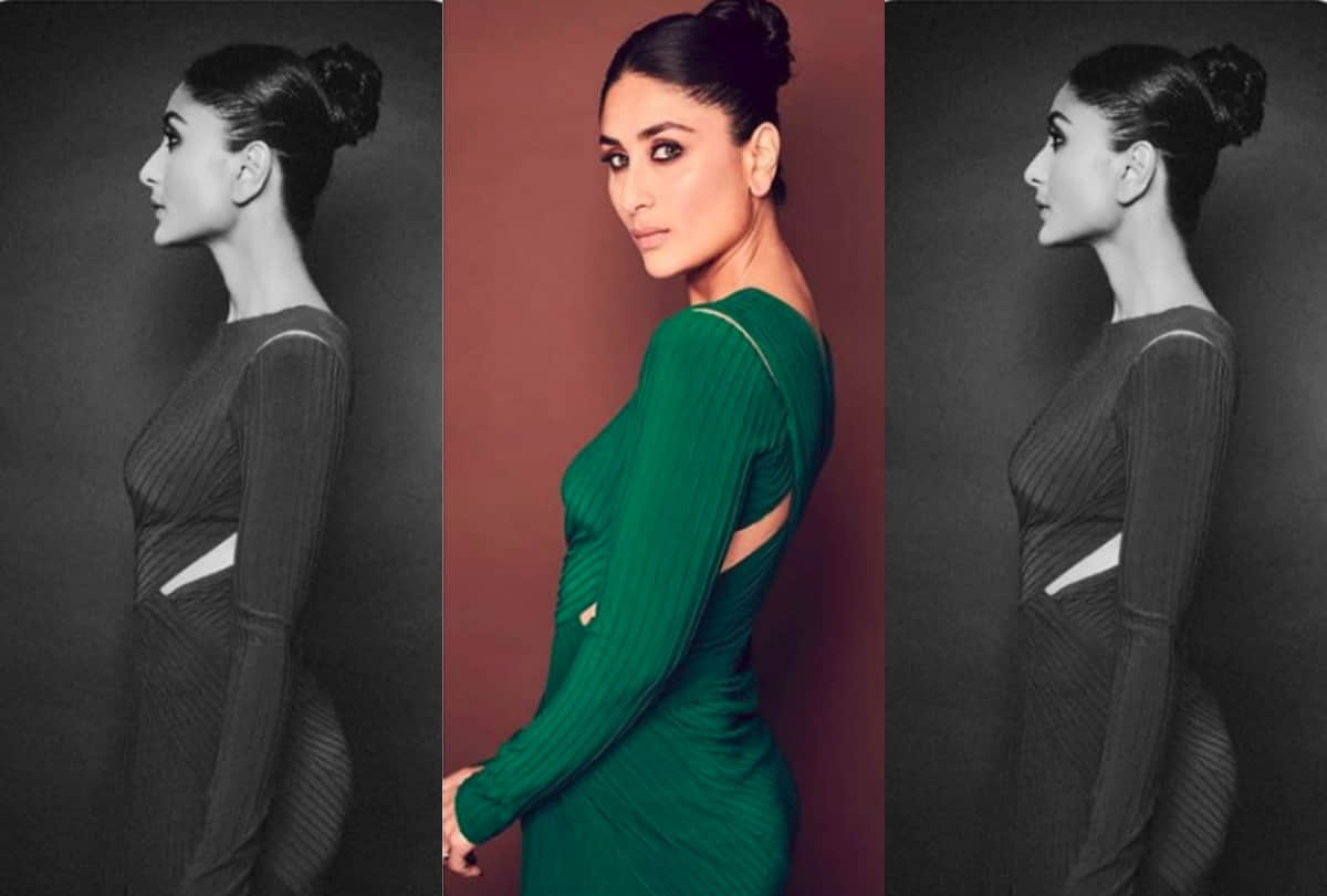 kareena kapoor khan looks elegant in emerald green gown on dance show
