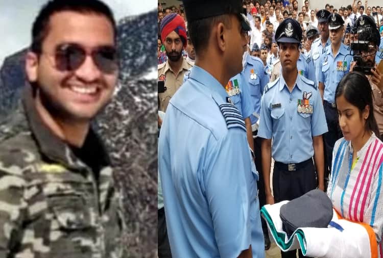 Last farewell to Shaheed Flight lieutenant Mohit garg, Who martyred in crash of AN 32 aircraft