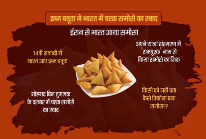 How samosa came to india know history