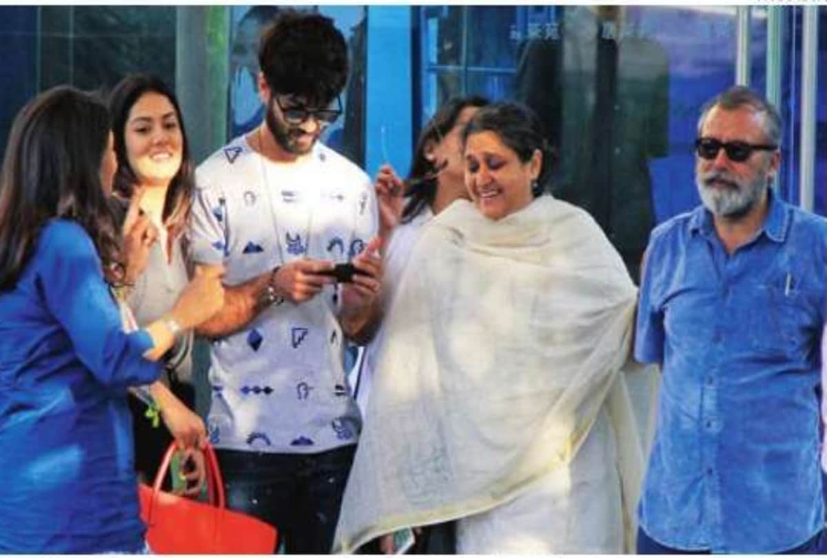 shahid kapoor family pankaj kapoor neelima azeem and supriya pathak