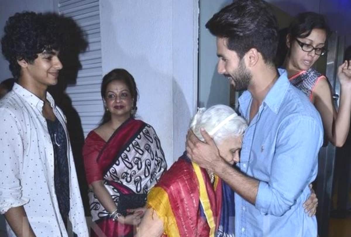 shahid kapoor family pankaj kapoor neelima azeem and supriya pathak