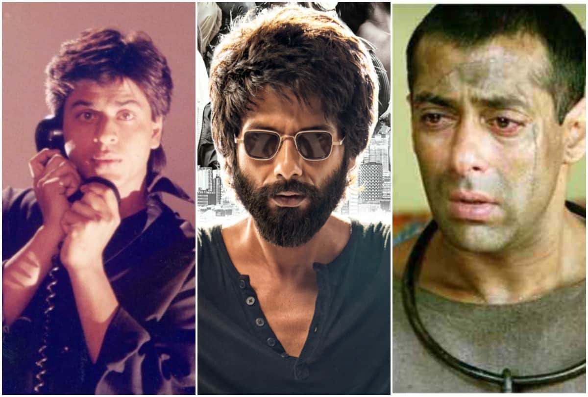 Shahid Kapoor Kabir Singh to Shahrukh Khan Darr 5 Bollywood films in which actor become mad lover