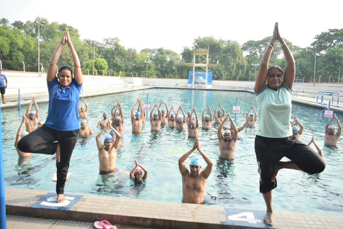 international yoga day in varanasi