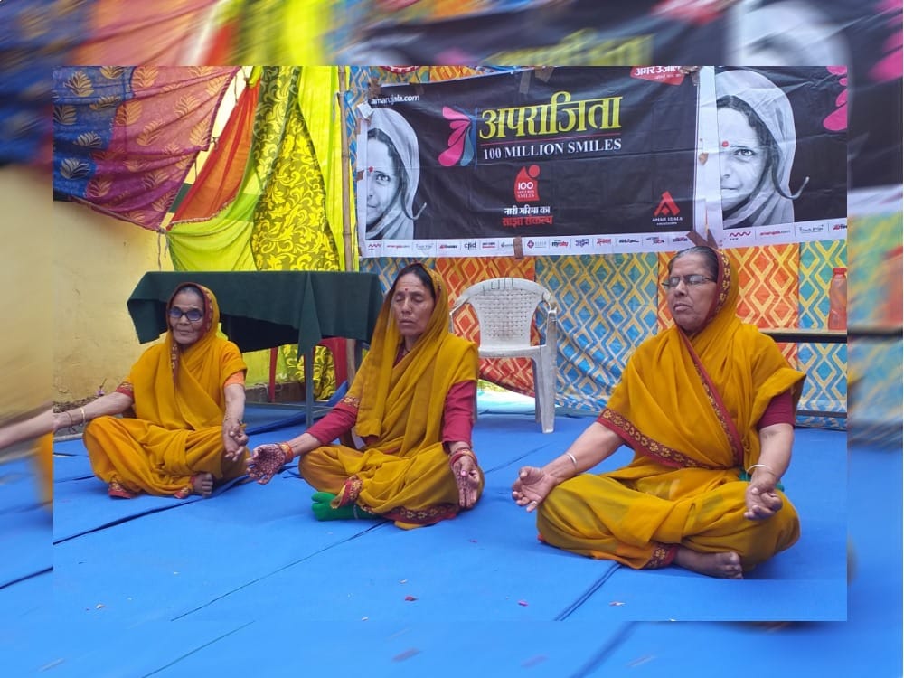 In this village of Uttarakhand, three elderly women conduct yoga classes.
