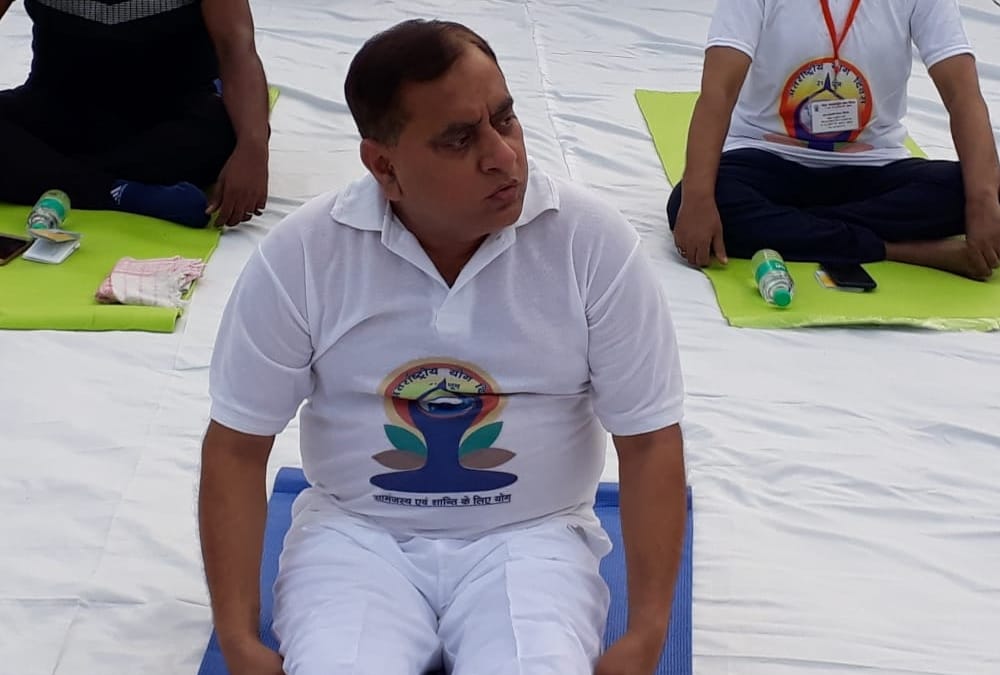 Pics of fifth International Yoga Day.