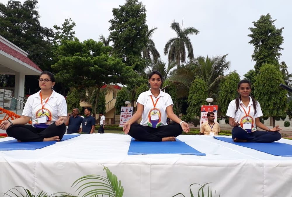 Pics of fifth International Yoga Day.