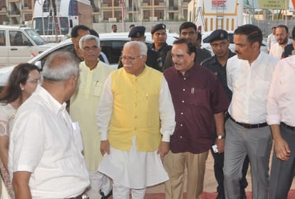 International yoga day 2019, Home Minister Amit shah at Rohtak of Haryana on 21 june yoga day
