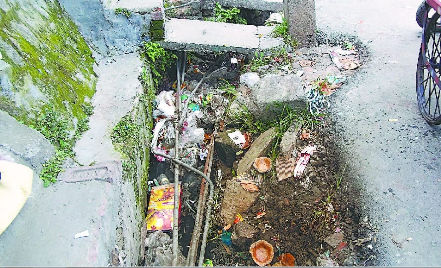 water logging can be occure