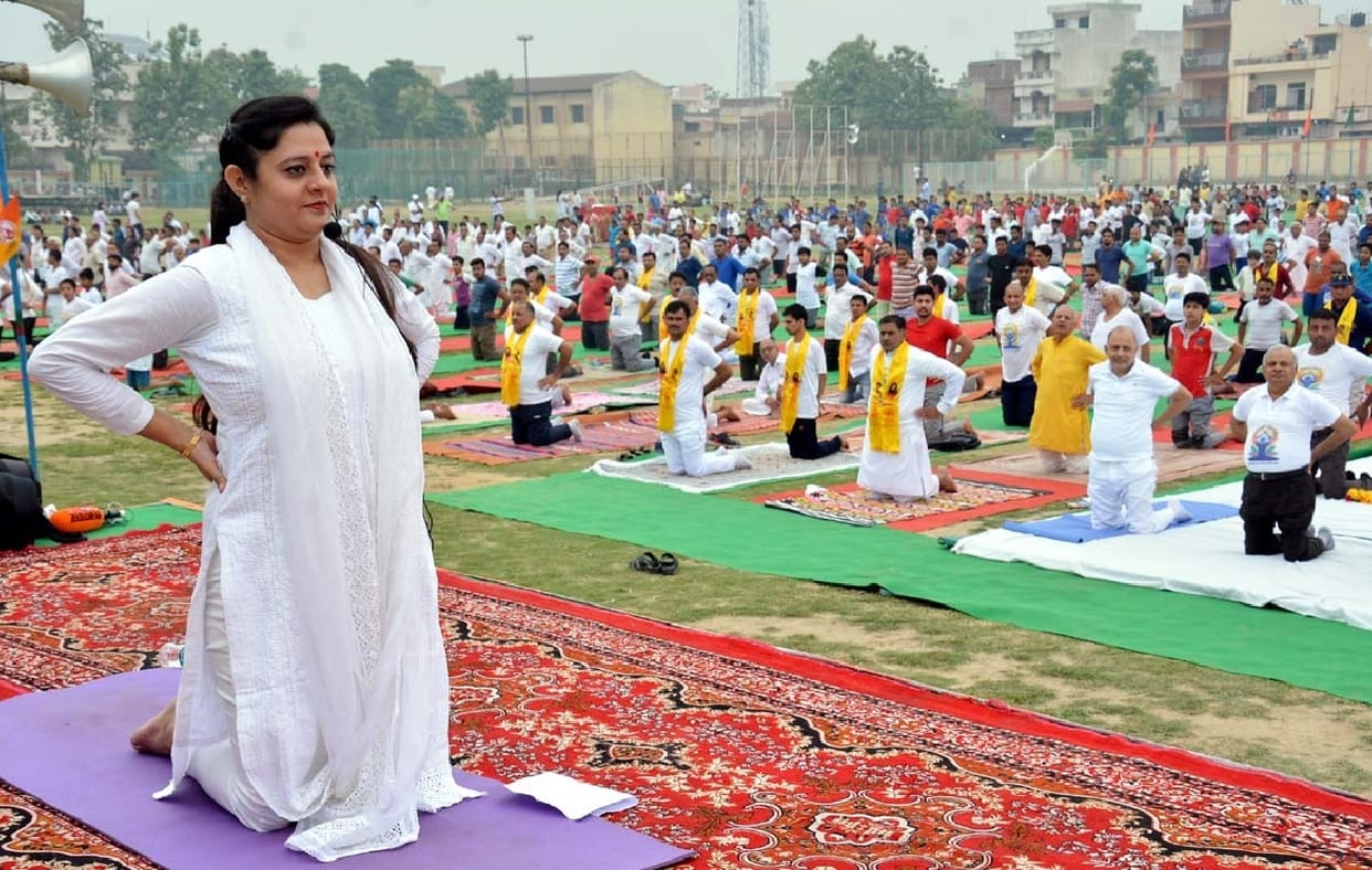 International Yoga Day Muzaffarnagar