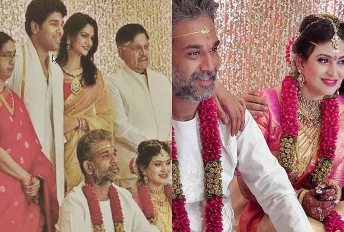 Allu Arjun’s elder brother Allu Bobby married with a Mumbai based girl Allu Neela Shah