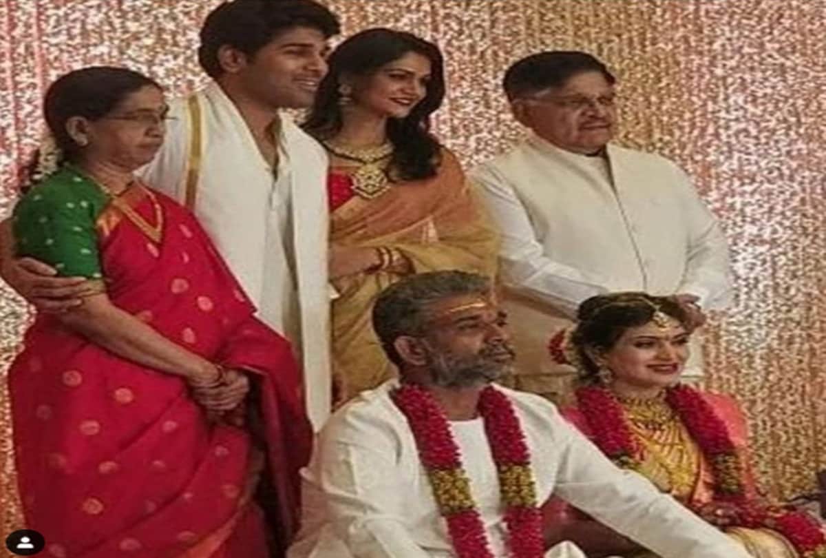 Allu Arjun’s elder brother Allu Bobby married with a Mumbai based girl Allu Neela Shah