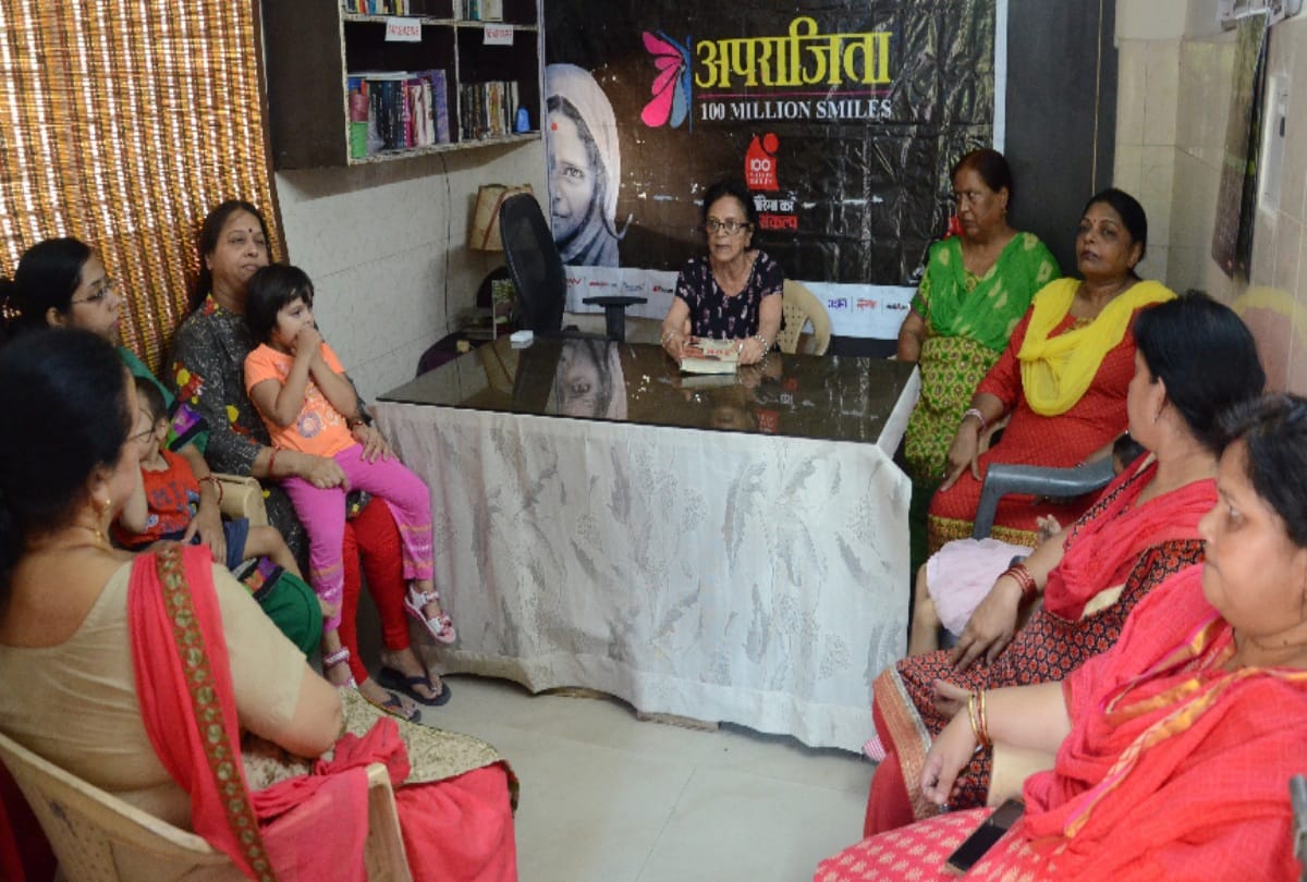 aparajita 100 million smiles in woman awareness program says read books increase knowledge