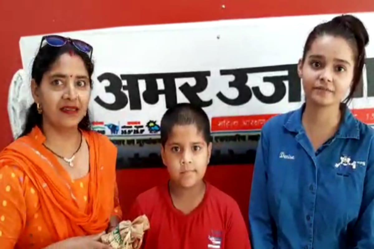 Anita chaudhary became second winner from Meerut of Amar ujala contest Khabar khazana