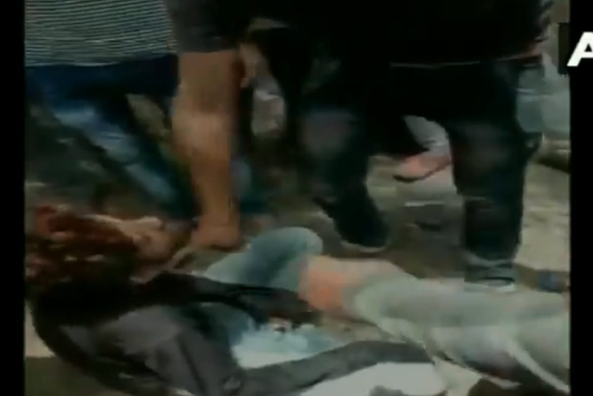 Man forced to rub nose on shoes of people who allegedly beat him after an argument