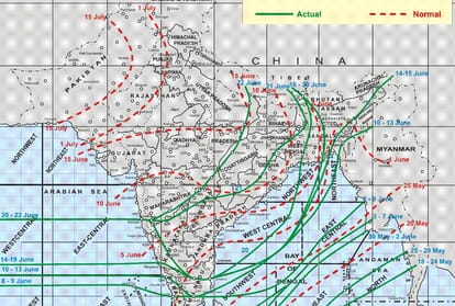 good news : monsoon arrives in uttar pradesh, will take 36 hours to reach lucknow