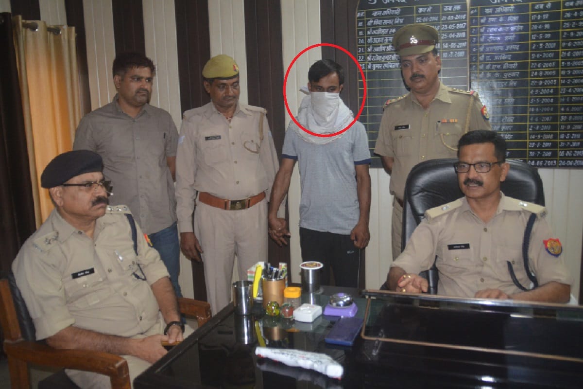 Baghpat murder case: Police arrested of accused Anuj of 25 thousand prize