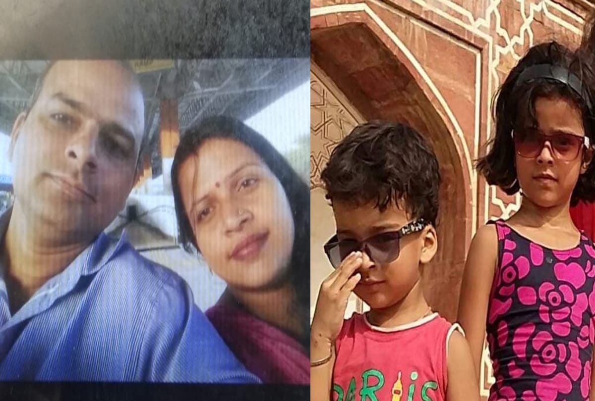 delhi mehrauli husband stabbed wife and 3 kids to death admitted in note