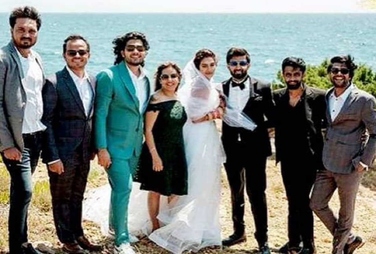 Actress and TMC MP Nusrat Jahan Christian wedding picture viral