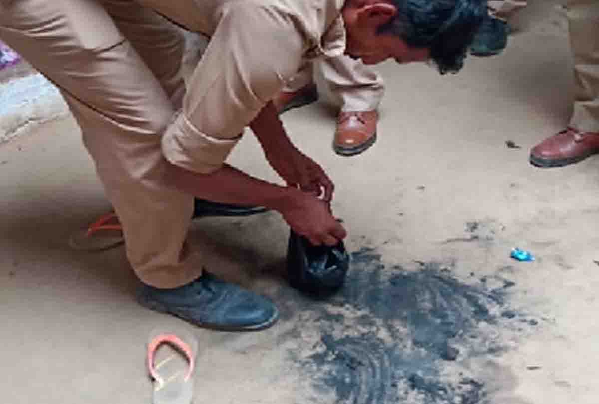man brutally murdered his wife and burned his body