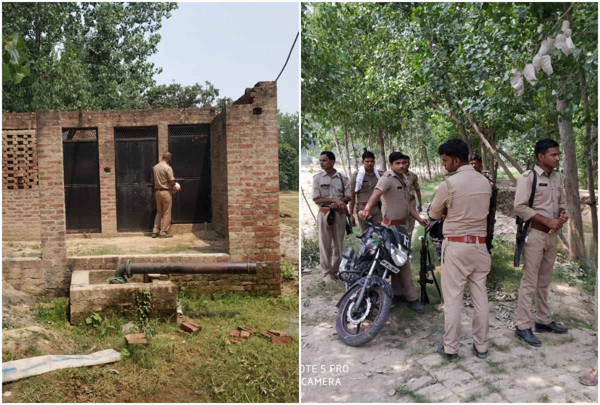 Police received information about explosive materials in Rampur
