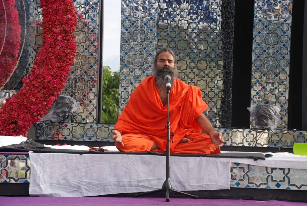 uttarakhand royal wedding before 200 crore marriage baba ramdev do yoga with guest