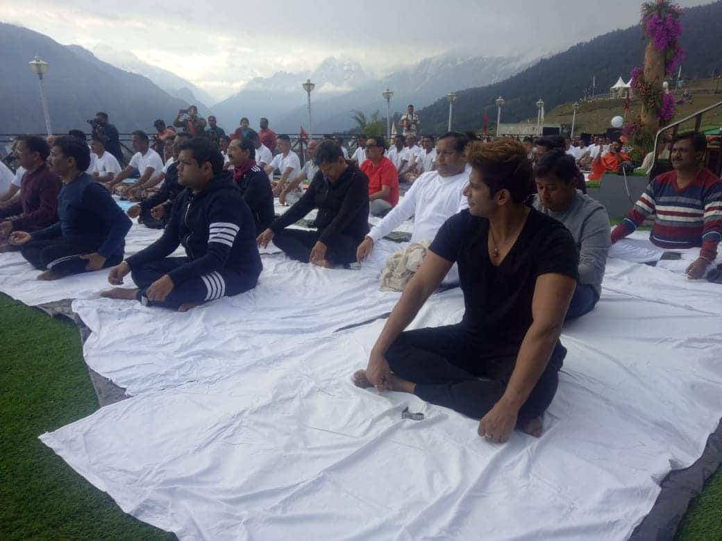 uttarakhand royal wedding before 200 crore marriage baba ramdev do yoga with guest