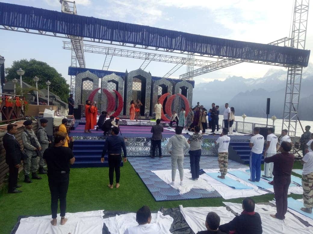 uttarakhand royal wedding before 200 crore marriage baba ramdev do yoga with guest