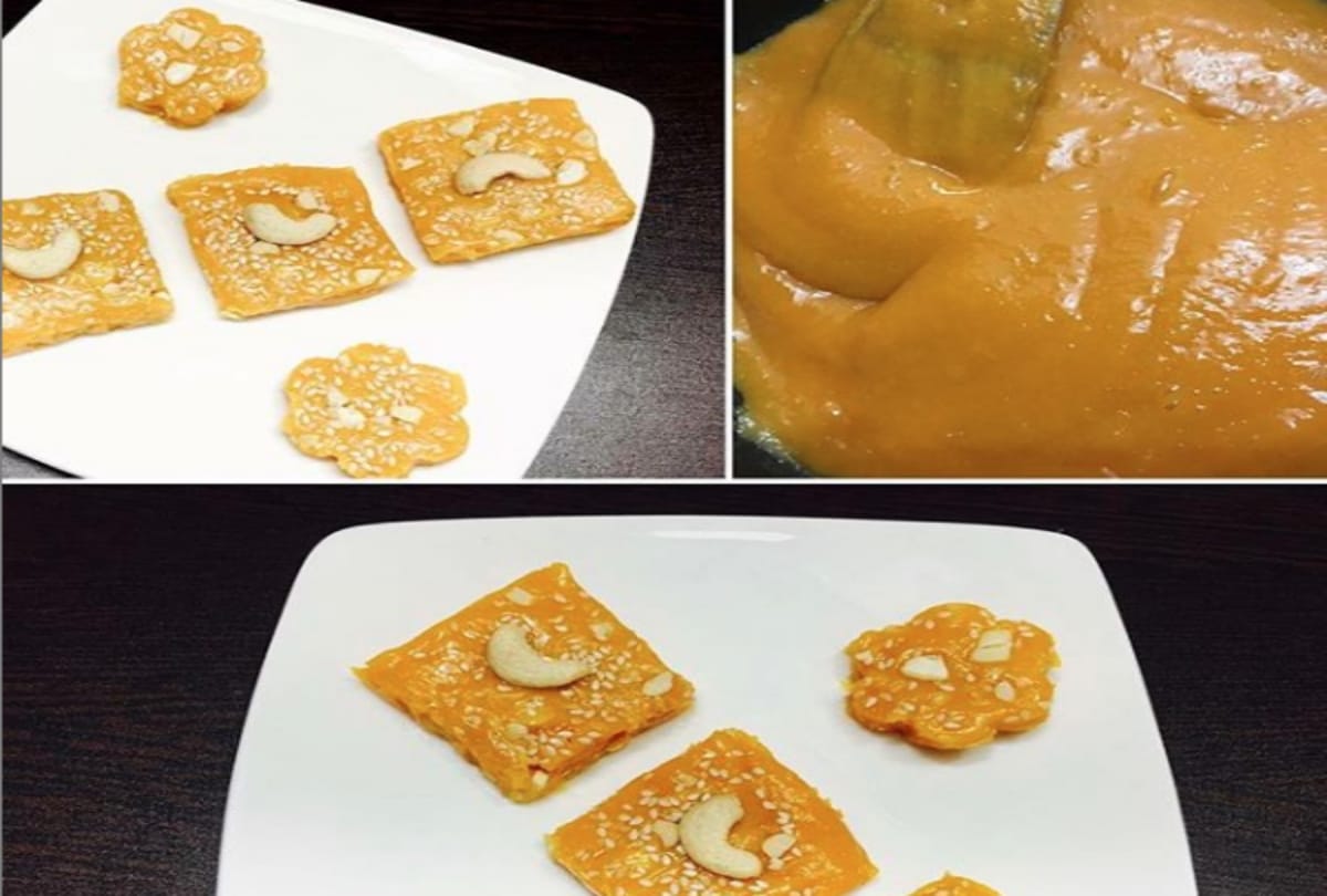 make mango kalakand with this easy recipe