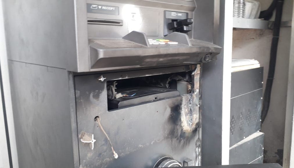 ATM Loot at Faridabad