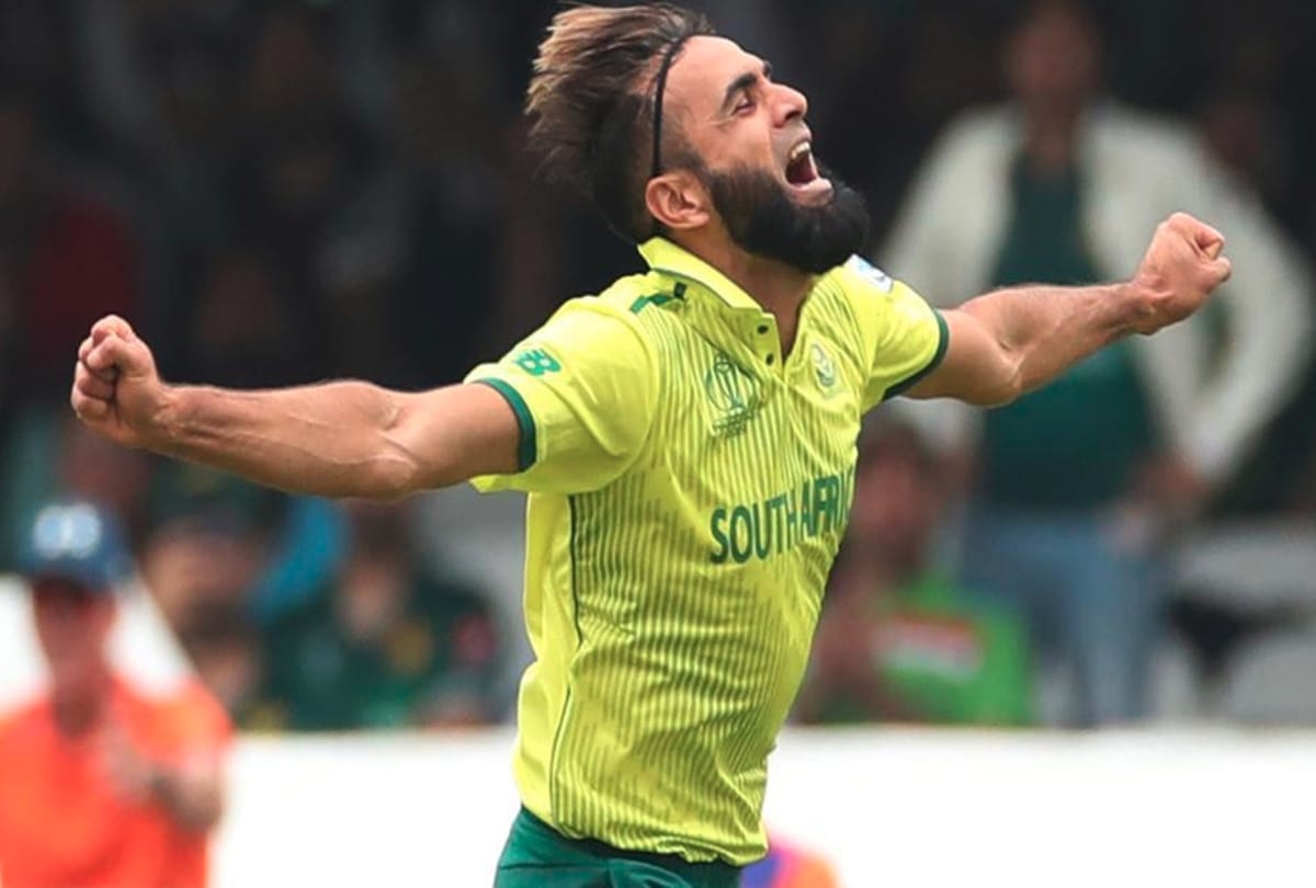 Imran tahir become leading wicket taker bowler for south Africa in world cup history