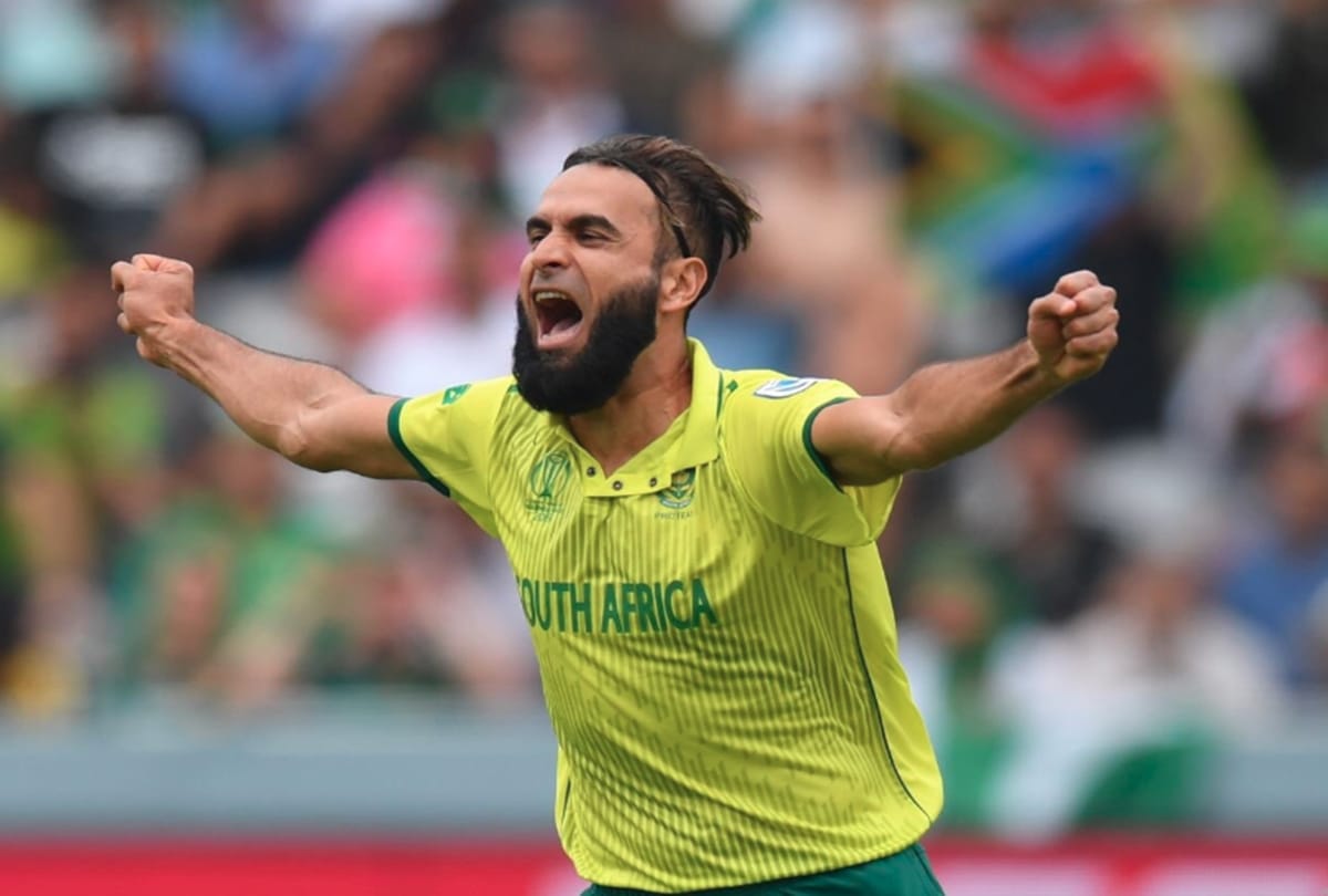 Imran tahir become leading wicket taker bowler for south Africa in world cup history