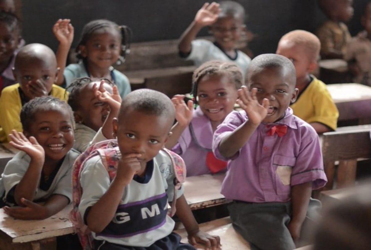 nigeria morit international school take waste bottles as fees