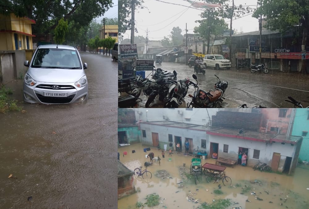 Rain in many districts in Uttar Pradesh.
