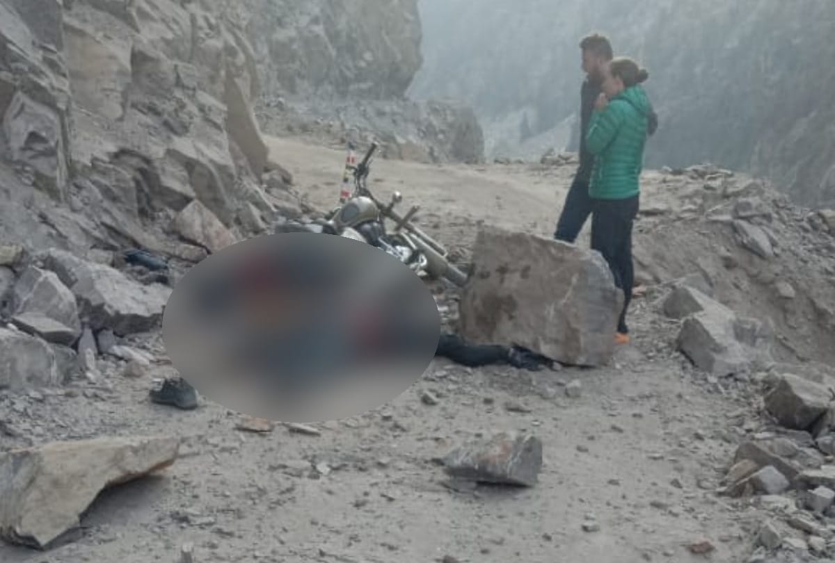 Two tourist killed in landslide near kinnaur himachal pradesh