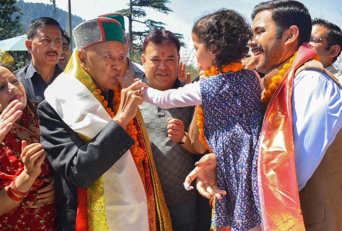 Ex CM Virbhadra Singh Celebrated 86th Birthday in Shimla
