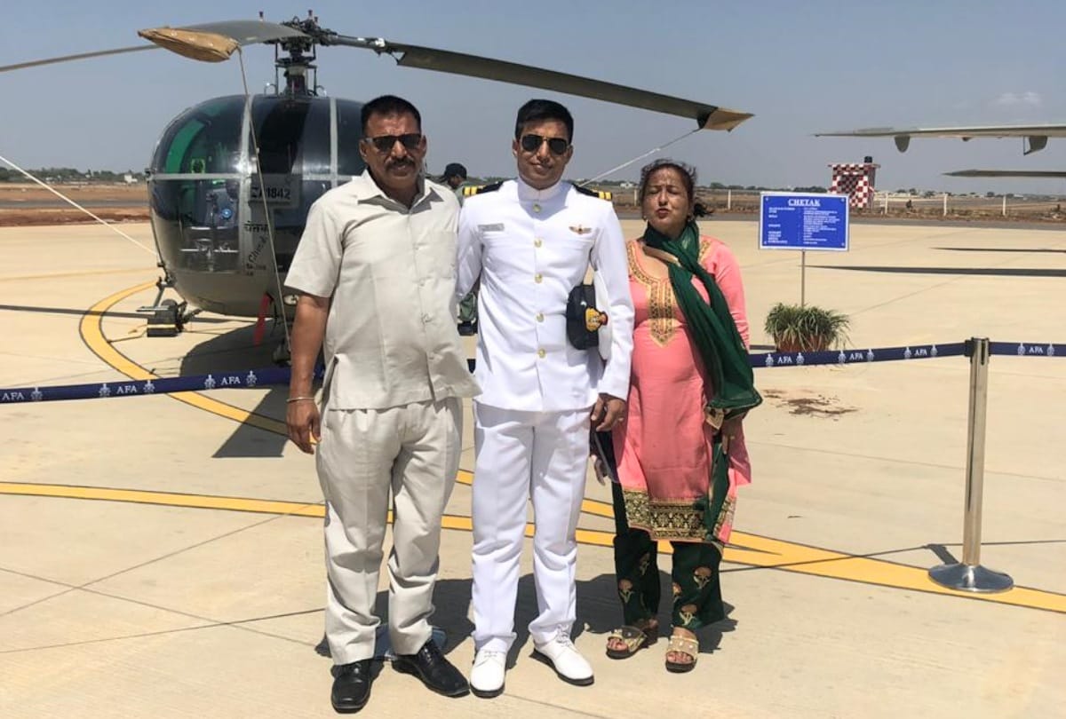 Ankush appointed as a pilot in indian Coast Guard