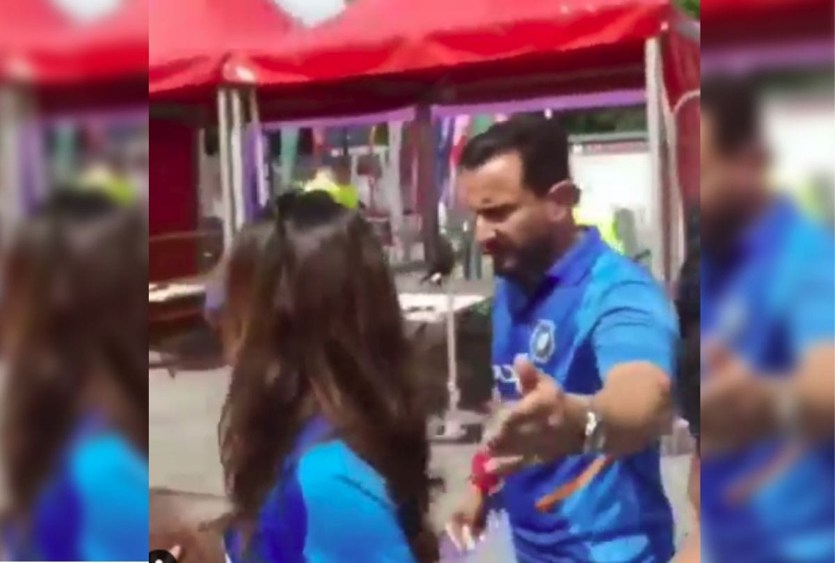 pakistani fan negative comments on saif ali khan during ind vs pak match