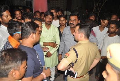 fire on brother of bjp neta in lucknow reffered to trauma centre